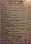 Machan Restaurant menu