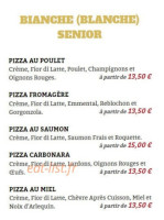 La Pizza Mont Morency menu