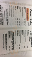 Jersey Subs menu