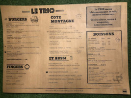 Le Cesar menu