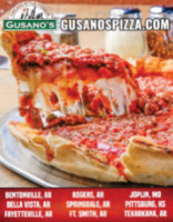 Gusano's Chicago Style Pizza food