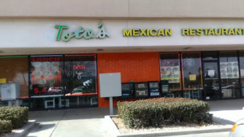 Totos Mexican outside
