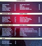 Hotel Jagsons menu