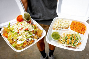 Chubby's Tacos food