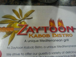 Zaytoon Kabob Bistro food