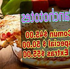 La Mannza Pizza food