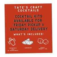 Tate's Craft Cocktails food