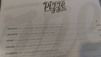 Rosa Dei Venti menu