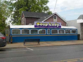 The Soup Lady At The 412 Diner food