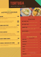Tortuga Mexican And Grill menu