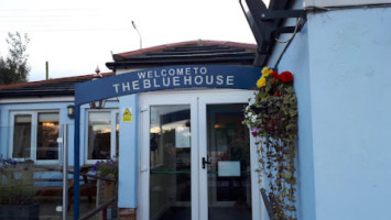 The Blue House outside
