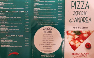 Pizza Da Andrea Di Angelon Andrea menu