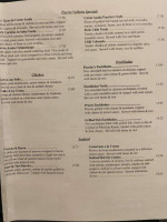 Pancho's Y Cantina menu