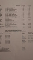 Pizzeria Blaue Grotte menu