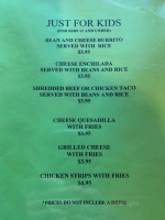 Ranchos Plaza Grill menu