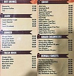 Arya Bhawan menu