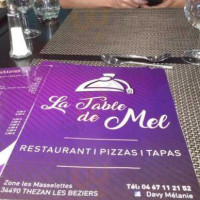 La Table De Mel food