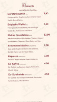 Freigeist • Pension Brasserie • Zwischen Sternberg Und Güstrow menu