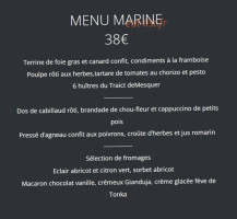 Le Relais Marine menu