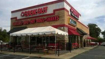 Cook Out outside