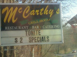 Mccarthy's Grill House outside