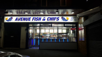 Avenue Fish Chips outside