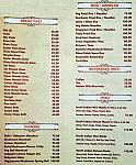 Suvarana Bhavan menu