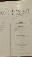 Kin menu