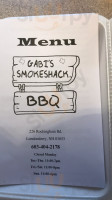 Gabi's Smoke Shack menu