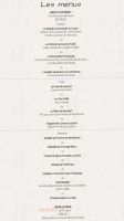 La Boucherie menu