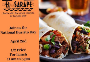 El Sarape Mexican Cuisine And Tequila food