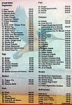 Pelican Pub menu