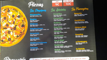 Caz A Pizz' Gare food