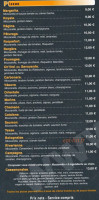 Le Helder menu