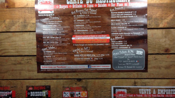 Burg'&Grill menu