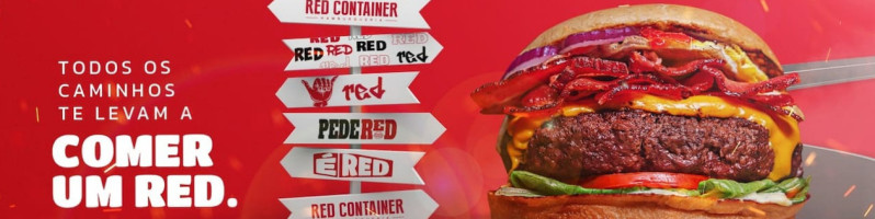 Red Container Hamburgueria food