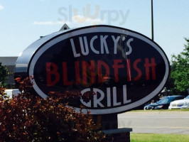 Lucky's Blindfish Grill outside