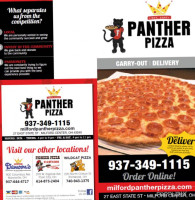 Panther Pizza Milford Center food