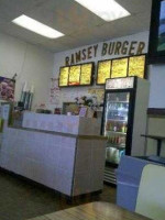 Ramsey Burger inside