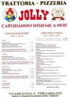 Trattoria-pizzeria Jolly menu