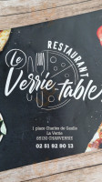 Le Verrie-table food