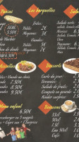 B Fastfood menu