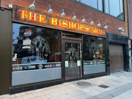 The Bishops Arms outside