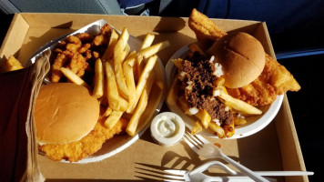 Rudy's Lakeside Drive-in food