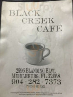 Black Creek Cafe food