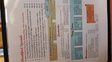 Hatboro Tnt Diner menu