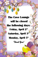 Cove Lounge food