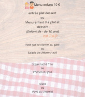 Le Pigeonnier De Fombeche menu