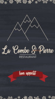 Le Chalet La Combe St Pierre menu