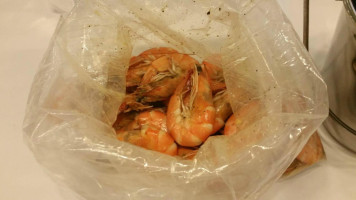 Bag o Shrimps inside